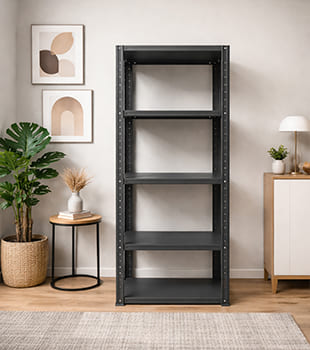 Оцинкований фарбований стелаж для дому, колір ral-7016