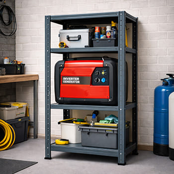 Металевий стелаж для інвертора, цинк + порошкове фарбування