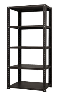 Фарбований оцинкований стелаж з 5 полицями